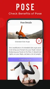 Yoga for weight loss, Yoga app screenshot 4