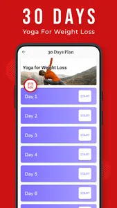 Yoga for weight loss, Yoga app screenshot 6