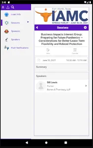 IAMC Spring Forum screenshot 11