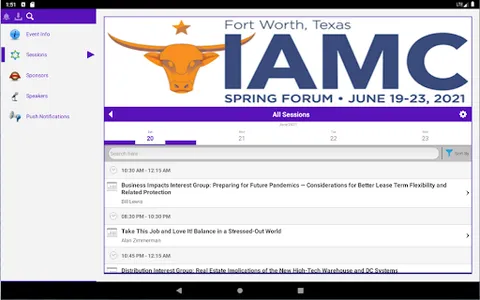 IAMC Spring Forum screenshot 17