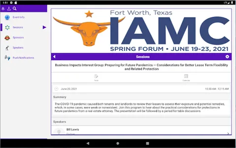IAMC Spring Forum screenshot 18