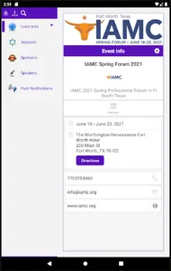 IAMC Spring Forum screenshot 8