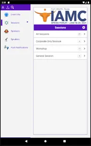 IAMC Spring Forum screenshot 9