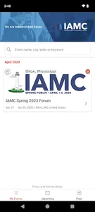IAMC Events screenshot 1