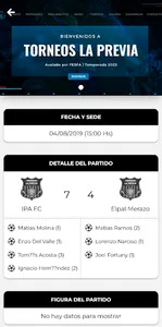 Torneos La Previa screenshot 1
