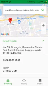 IBTek Vehicle Booking screenshot 1