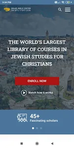 Israel Bible Center screenshot 1