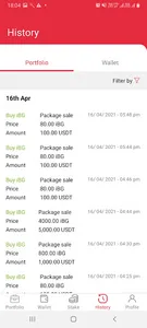 iBG Welcome Wallet screenshot 2