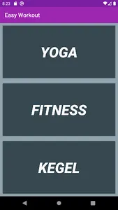 Easy Workout screenshot 0