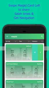 Salah Nearby( Prayer times /Sa screenshot 3