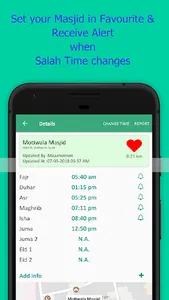 Salah Nearby( Prayer times /Sa screenshot 5