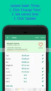 Salah Nearby( Prayer times /Sa screenshot 6