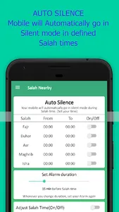 Salah Nearby( Prayer times /Sa screenshot 9