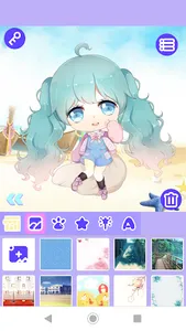 Cute Girl Avatar Maker screenshot 4