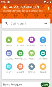 Circle - Jejak Alumni UNJA screenshot 1