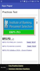IBPS Clerk & PO Prelim & Mains screenshot 1