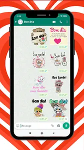 Figurinhas bom dia e boa tarde screenshot 1
