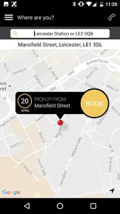 Goldline Taxis Leicester screenshot 2