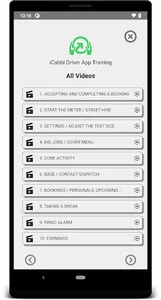 iCabbi Driver App Training screenshot 1