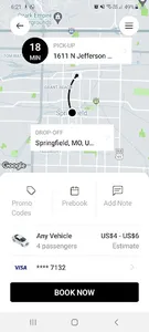 Springfield Yellow Cab Co screenshot 2