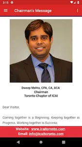 ICAI Toronto screenshot 1