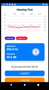 Hearing Test H4 screenshot 1
