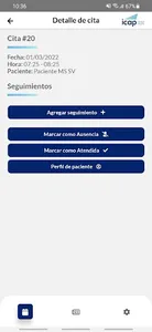 ICAP Adherencia screenshot 2