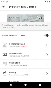 iCard FNB Card Manager screenshot 3