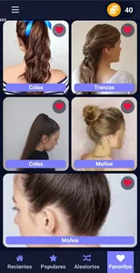 Ideas de Peinados Para Damas screenshot 0