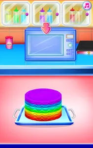 Unicorn Food Cooking Rainbow C screenshot 6