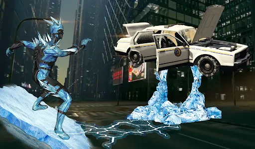 Ice Superhero Frost - Snow Sto screenshot 0