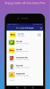 SriLankan FMs Radios screenshot 1