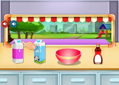 Girls cooking ice cream games screenshot 3