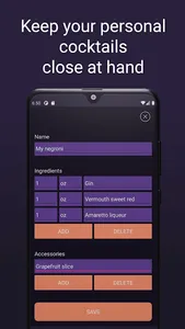 Cocktail Art - bartender app screenshot 13