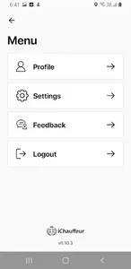 iChauffeur Driver screenshot 3
