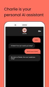 Charlie - AI Chatbot screenshot 0