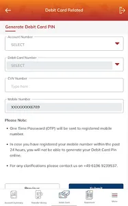 ICICI Bank Germany iMobile screenshot 7