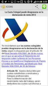 ICOIIG La Coruña screenshot 2