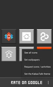 8-BIT OUTLINED Icon Theme screenshot 2