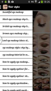 Trendy Eye Makeup Stepwise screenshot 0