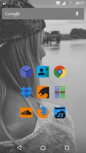 Glim - Dark Flat Icon Pack screenshot 3