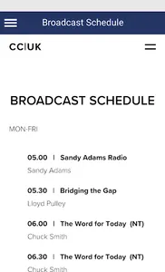 Calvary Chapel Christian Radio screenshot 2