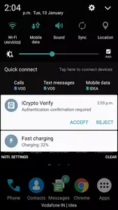 iCrypto.io screenshot 2
