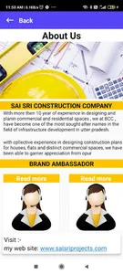 Sai Sri  Projects&Construction screenshot 3