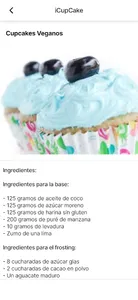 Recetas de cupcakes iCupCake e screenshot 1