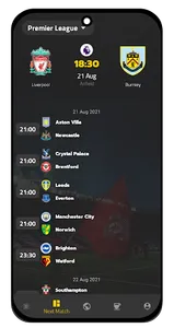 FastScore: Live Football Score screenshot 1