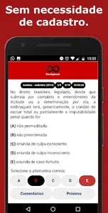 Simulado Direito Penal screenshot 3