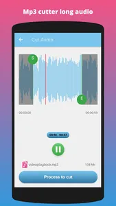 MP3 Cutter & Audio Trimmer screenshot 1