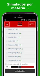 Simulado Vestibular screenshot 12