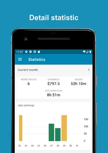 Work Track - Log Working Hours screenshot 4